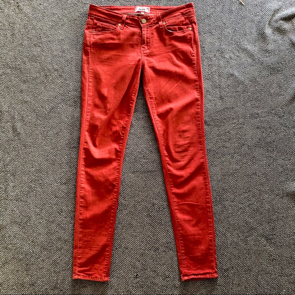PAIGE Jeans - Coral Pink - Size 28
